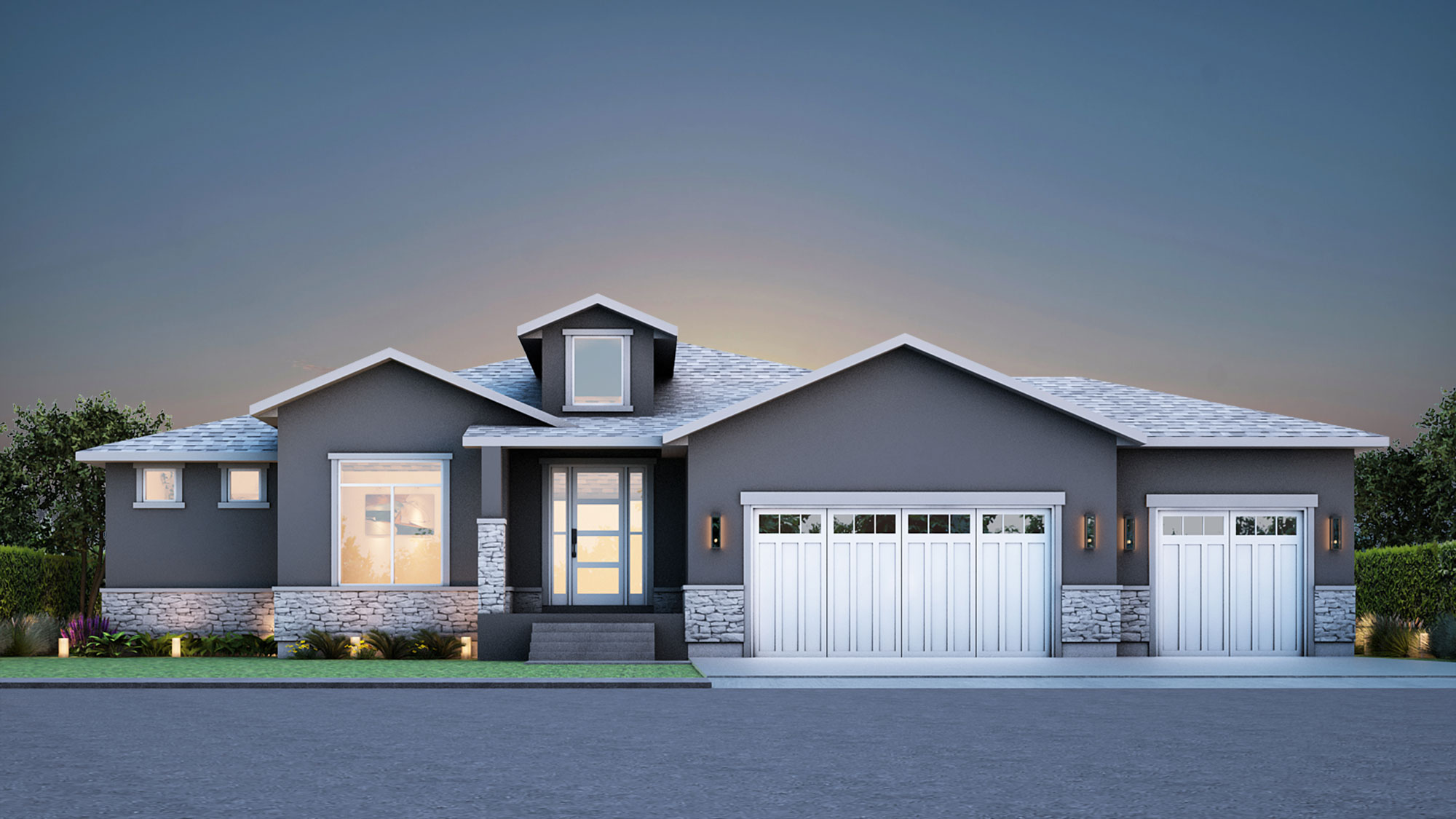 The Canyon New Home Construction by Braemar