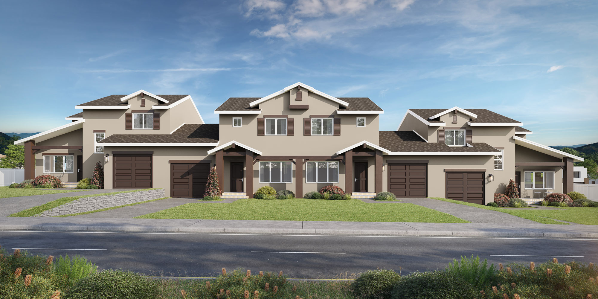 Frontier Village Winnemucca new townhomes by Braemar Construction