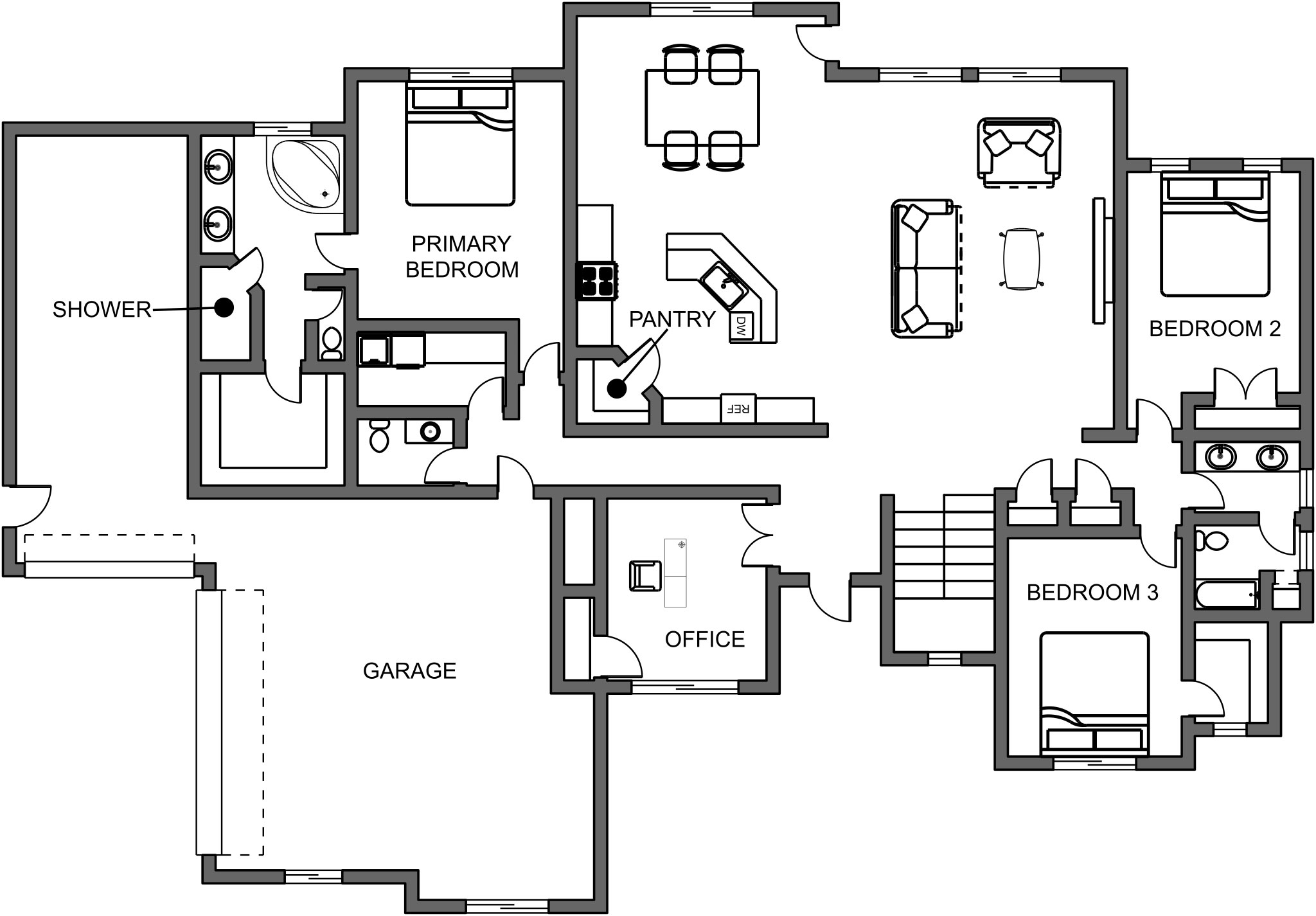 Danali main level by Braemar Construction