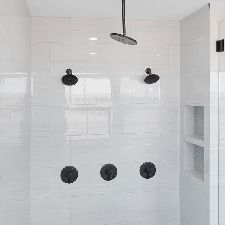 Plumbing installation by Braemar Construction