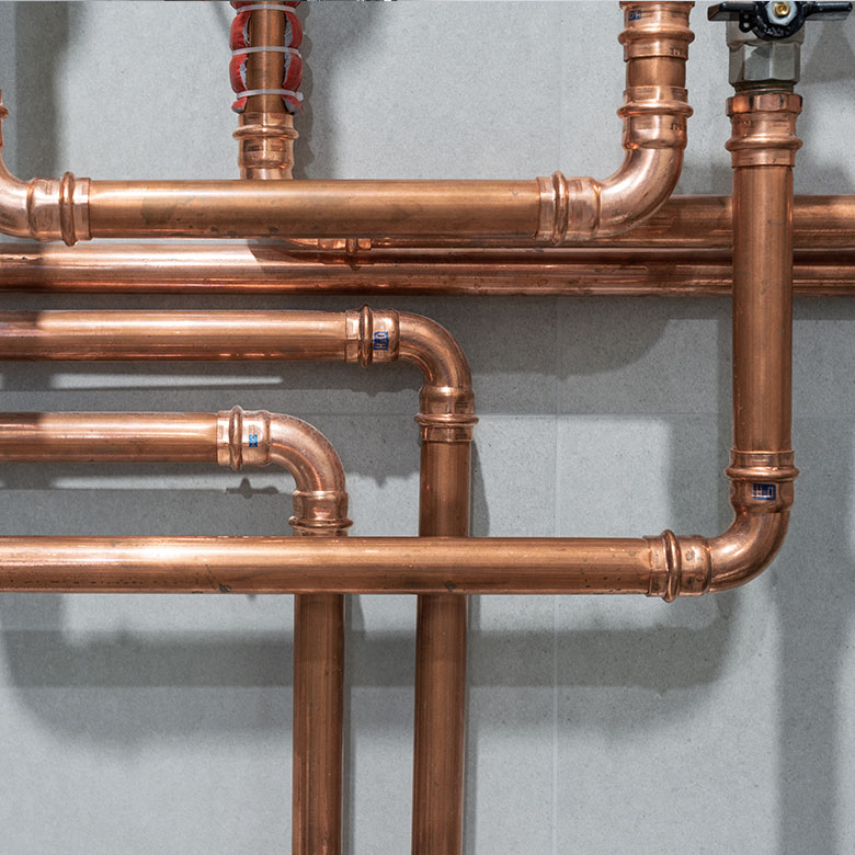 Plumbing installation by Braemar Construction