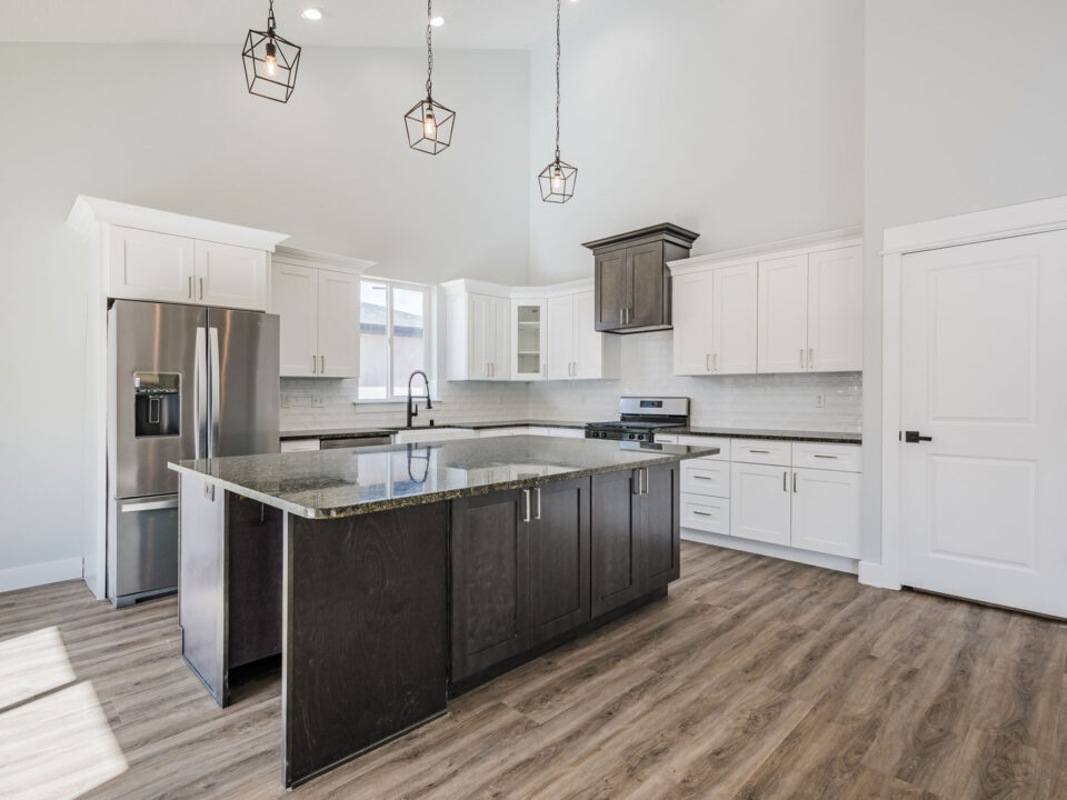 new home construction kitchen
