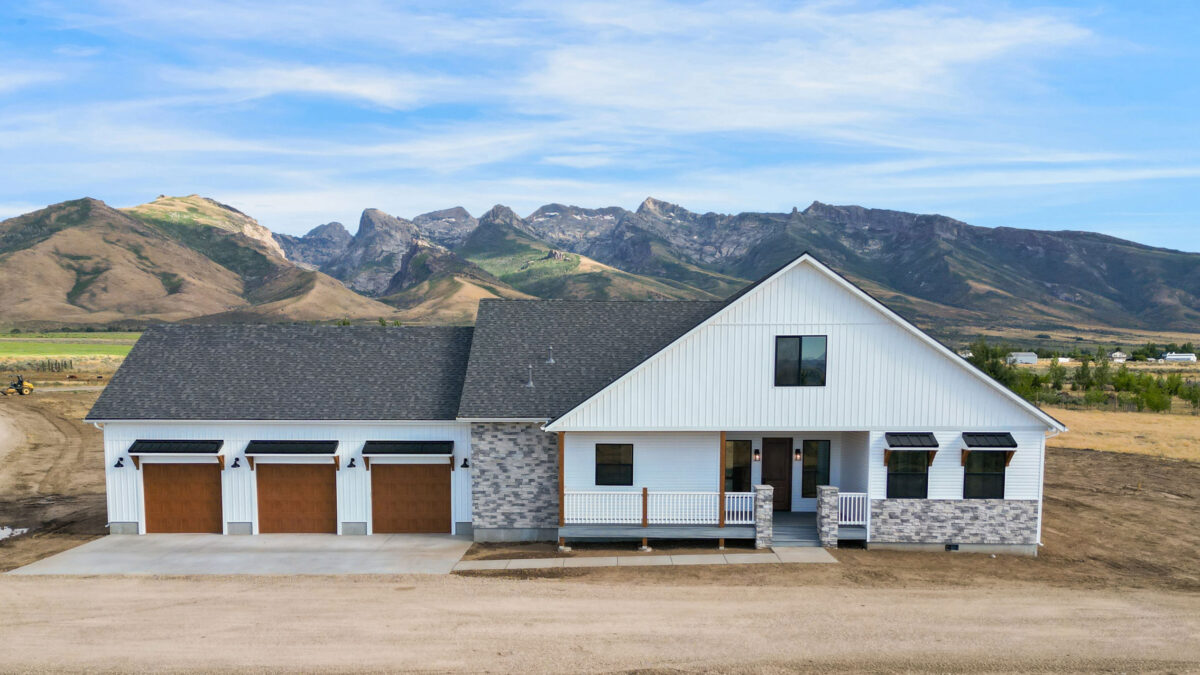 871 Willington Custom Home Exterior by Braemar