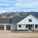 871 Willington Custom Home Exterior by Braemar