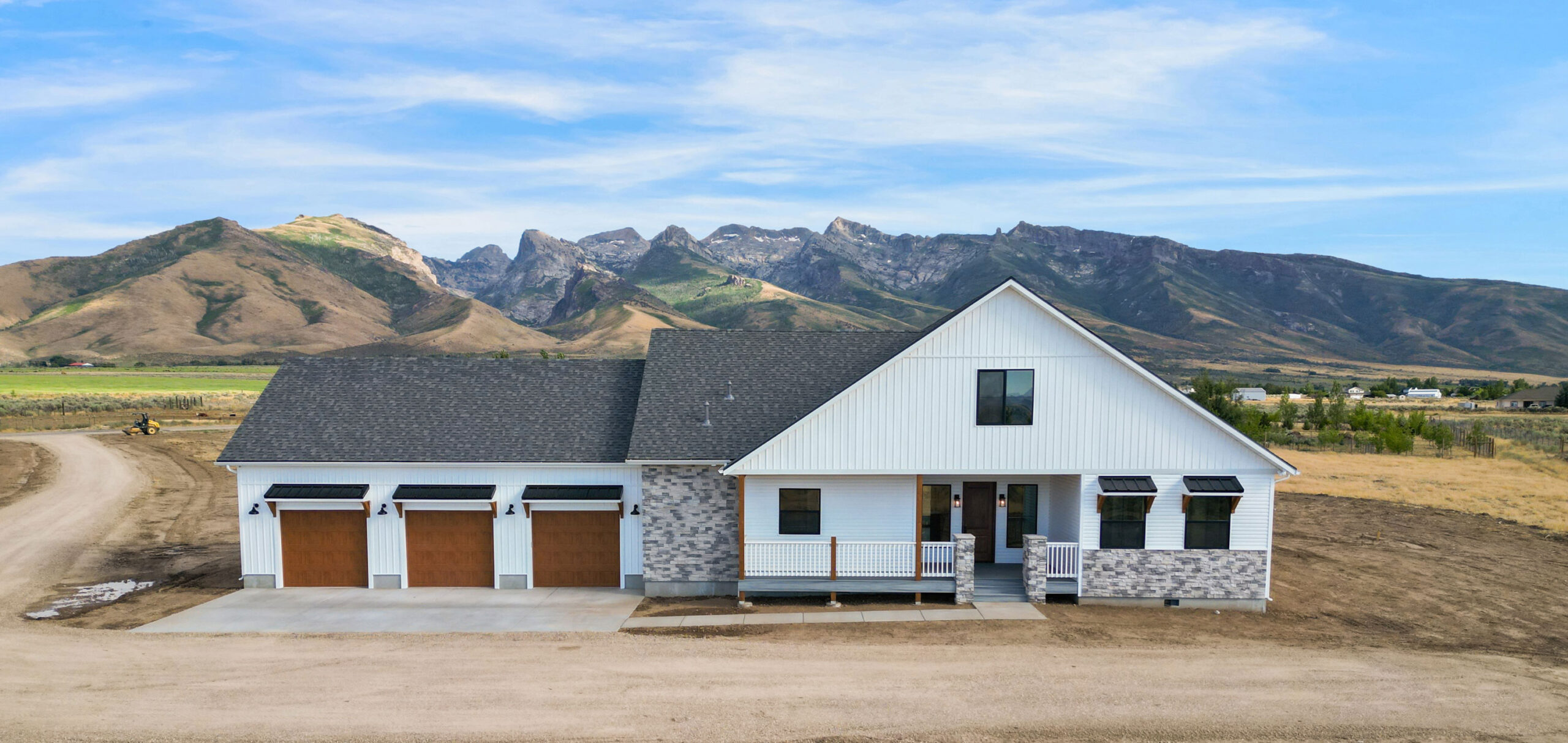 871 Willington Custom Home Exterior by Braemar