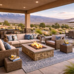 outdoor living space
